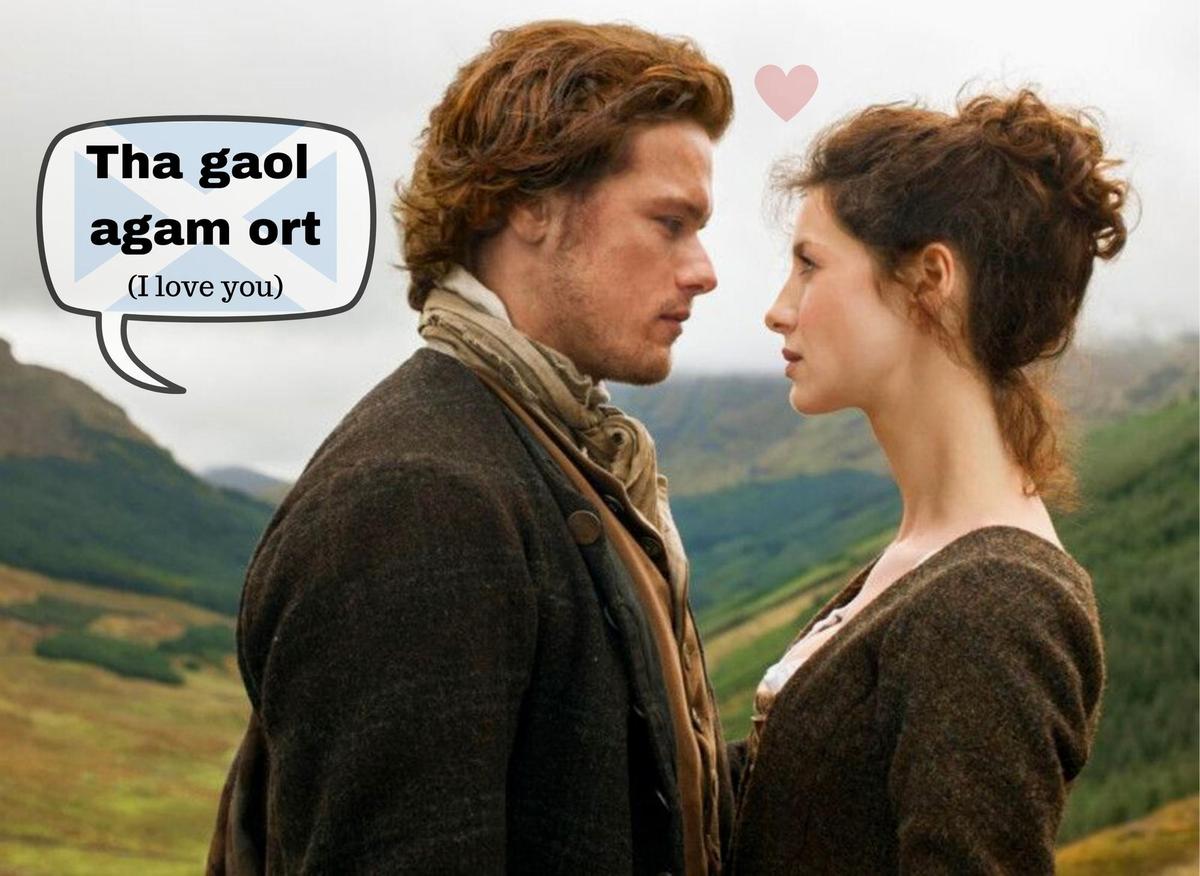 Romantic Gaelic in Outlander: 9 Scottish Gaelic phrases for all you Jamie &  Claire's out there | The Scotsman
