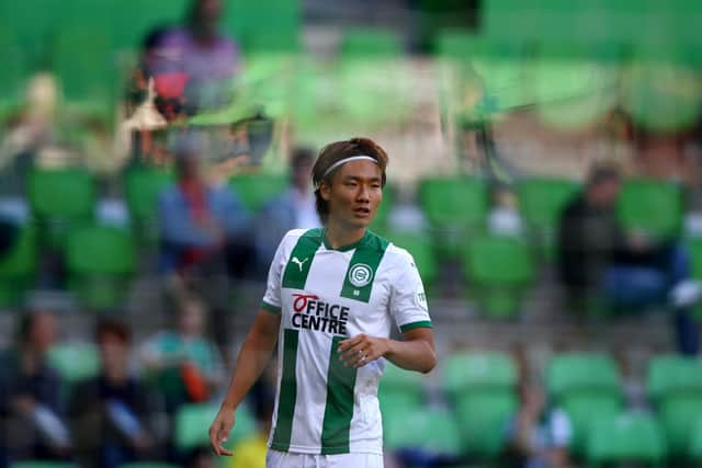 Itakura has made more than 50 appearances for Eredivisie side Groningen