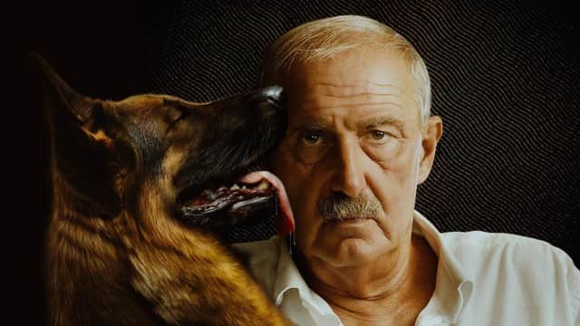 Gunther's Millions tells the story of a German shepherd who inherited $400 million from a mysterious countess. Cr: Netflix