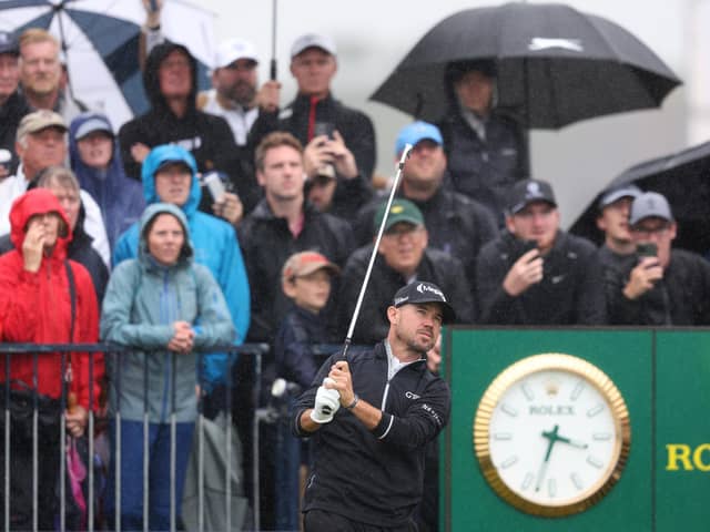Brian Harman pictured during the final round of the 151st Open at Royal Liverpool last summer. Picture: Warren Little/Getty Images.