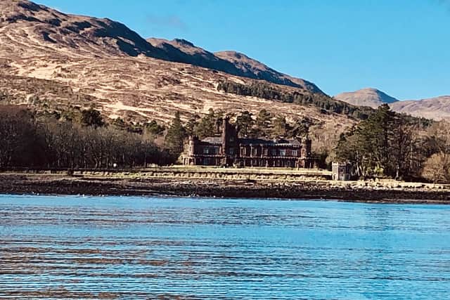 Kinloch Castle on Rum has been boarded up for a decade and now risks falling into a state of disrepair.