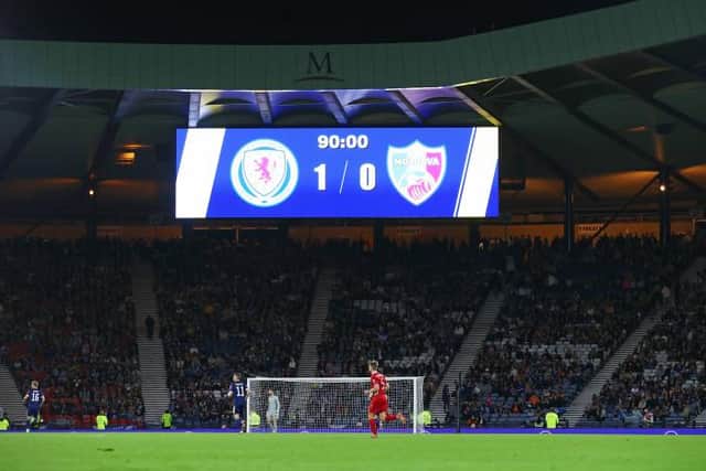Scotland have beaten Moldova twice at Hampden, drawing once away (Photo by Alan Harvey / SNS Group)