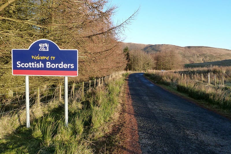 The Scottish Borders also has a life satisfaction score of 7.6 out of 10.