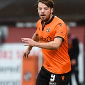 On-loan Dundee United striker Marc McNulty came on as a second-half substitute against Aberdeen last weekend (Photo by Ross MacDonald / SNS Group)