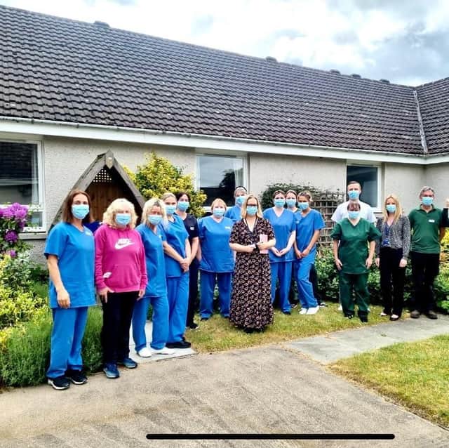 The team at Allachburn Care Home