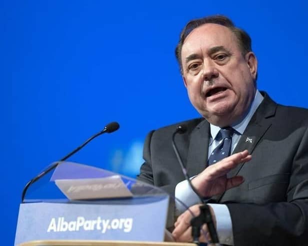 Former first minister Alex Salmond. Picture: PA