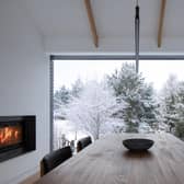 The home's impressive transformation will allow its large family to curl up and enjoy jawdropping views all year round