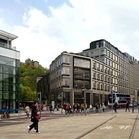 Located opposite the St James Quarter, Calton Square provides almost 200,000 square feet of office accommodation, with a number of roof terraces.
