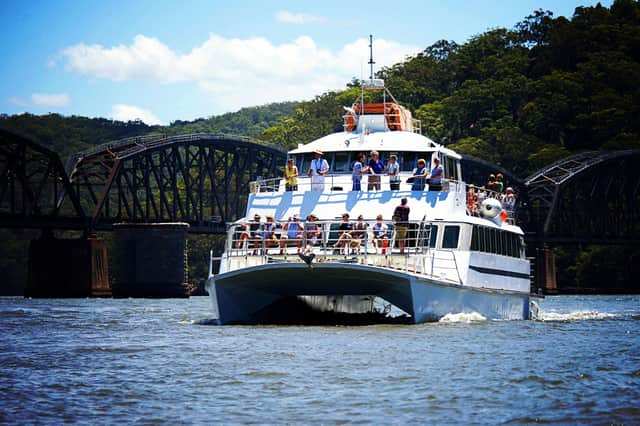 The Riverboat Postman cruises the Hawkesbury River, an hour from Sydney, delivering the mail. Pic: riverboatpostman.com.au
