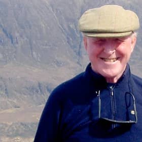 Iain Chalmers pictured in 2009 on Stac Pollaidh ridge in the northwest Highlands