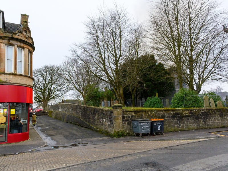 The church backs on to Kinnaird Manor Care Home in Brown Street and is next door to Pepe's chicken restaurant.