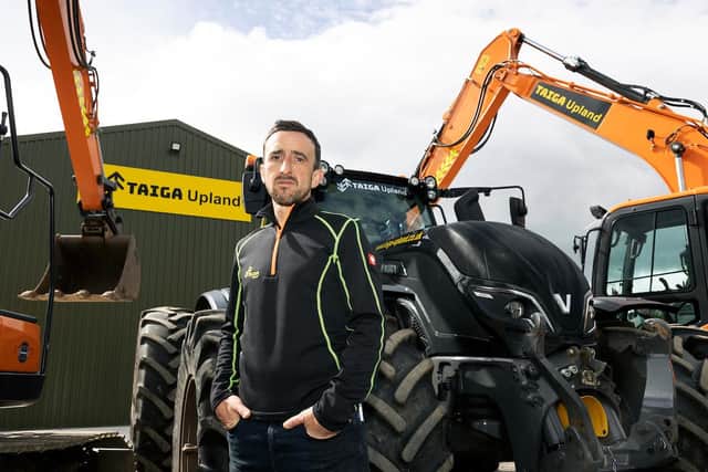 MD Rab Robertson hails the ‘milestone’ rebranding. Picture: Graeme Hart.