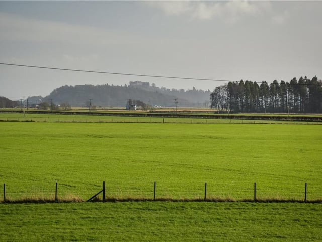 View towards Stirling Castle.