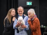 Sinead Sharkey, David Hayman and Ann Louise Ross in Cyprus Avenue PIC: Mihaela Bodlovic