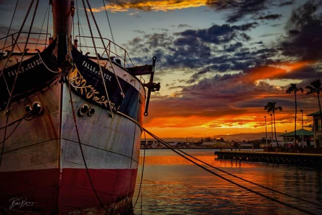 Falls of Clyde has been moored in Honolulu harbour since 1963. Picture: Benji Barnes