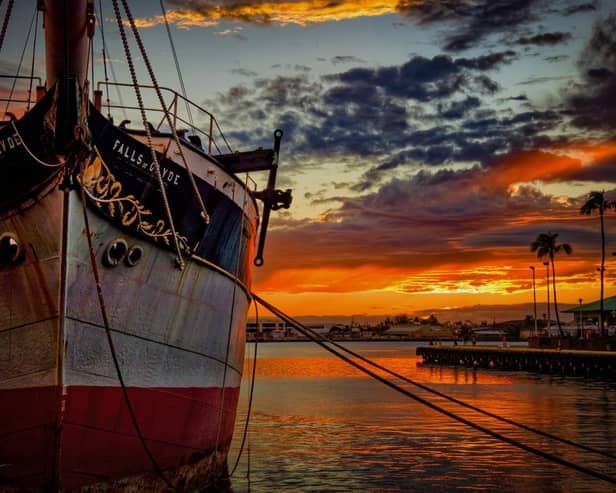 Falls of Clyde has been moored in Honolulu harbour since 1963. Picture: Benji Barnes