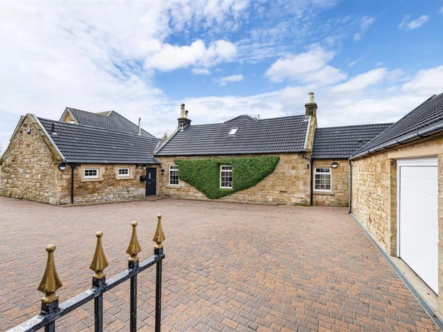 Front courtyard.