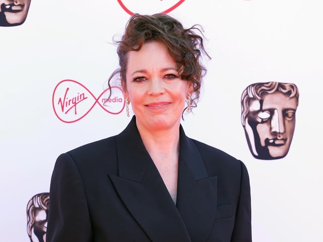Olivia Colman attending the Virgin BAFTA TV Awards 2022, at the Royal Festival Hall in London. Picture Ian West/PA Wire
