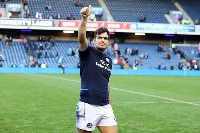 Stuart McInally has been selected at hooker in place of the injured George Turner. (Photo by Craig Williamson / SNS Group)