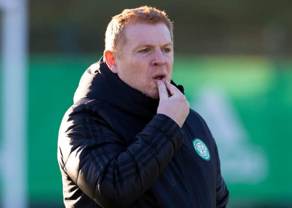 Neil Lennon accepts he has plenty to ponder about the shape his Celtic team for Ibrox following the issues created for them by Rangers "well-drilled" 4-3-3 formation in recent meetings. (Photo by Alan Harvey / SNS Group)