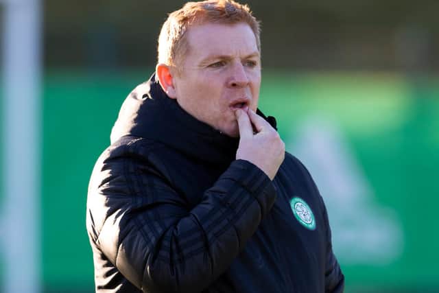 Neil Lennon accepts he has plenty to ponder about the shape his Celtic team for Ibrox following the issues created for them by Rangers "well-drilled" 4-3-3 formation in recent meetings. (Photo by Alan Harvey / SNS Group)