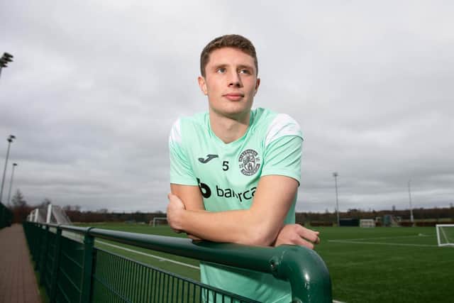 Will Fish admits he has big shoes to fill in replacing Ryan Porteous in the Hibs defence. (Photo by Paul Devlin / SNS Group)