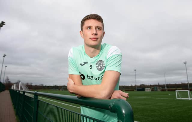 Will Fish admits he has big shoes to fill in replacing Ryan Porteous in the Hibs defence. (Photo by Paul Devlin / SNS Group)
