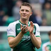 Will Fish spent last season on loan at Hibs from Manchester United - and boss Lee Johnson wants him back. (Photo by Ross Parker / SNS Group)