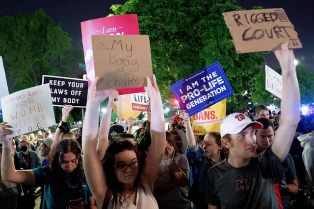 The Supreme Court is poised to strike down the right to abortion in the US, according to a leaked draft of a majority opinion that would shred nearly 50 years of constitutional protections. Photo by Stefani Reynolds via Getty Images