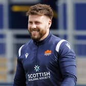 EDINBURGH, SCOTLAND - APRIL 17: Ali Price during an Edinburgh Rugby training session at Hive Stadium. The scrum-half has signed a new one-year contract with the club. (Photo by Mark Scates / SNS Group)