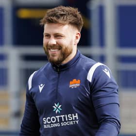 EDINBURGH, SCOTLAND - APRIL 17: Ali Price during an Edinburgh Rugby training session at Hive Stadium. The scrum-half has signed a new one-year contract with the club. (Photo by Mark Scates / SNS Group)