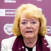 Hearts chairman Ann Budge fielded questions on a variety of issues from the shareholders - including the club's pandemic reaction and the new CEO through to scoreboards, murals and a breakaway league. (Craig Williamson - SNS Group via Getty Images)