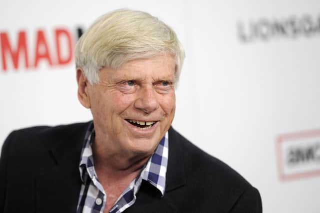 Robert Morse pictured at the season six premiere of the drama series Mad Men in Los Angeles in 2013