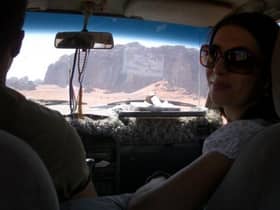 Mariem Omari on a humanitarian mission with Médecins Sans Frontières