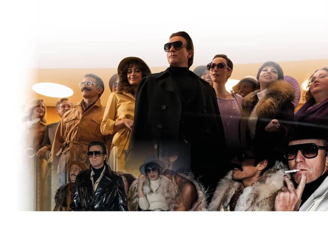 Ewan McGregor stars as the fashion mogul Halston in the new series (Illustration: Kim Mogg / JPI Media)