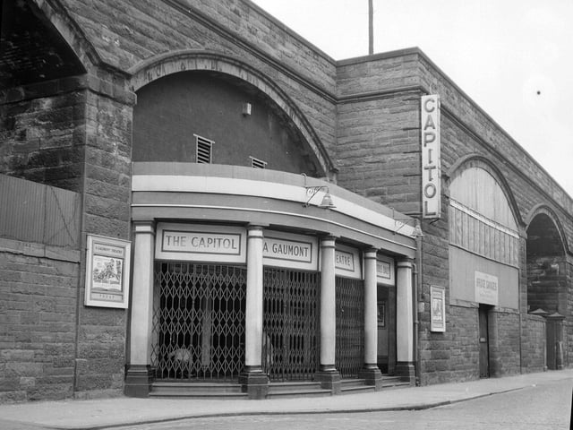 The Capitol Cinema, in Leith, which had recently closed and was about to be reopened as a bingo hall in 1961.