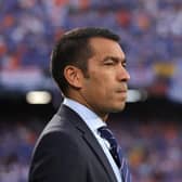 Rangers manager Giovanni van Bronckhorst is determined to end the season with silverware as he prepares his team for the Scottish Cup final against Hearts at Hampden. (Photo by Alex Pantling/Getty Images)