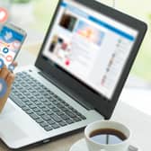 Technology has helped us keep in touch with friends during the pandemic - but are you spending too much time in front of a screen? (Pic: Shutterstock)