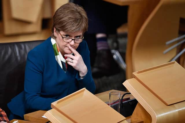 Nicola Sturgeon should explain to MSPs why figures about Scotland's share of Europe's wind energy were wrong (Picture: Jeff J Mitchell/Getty Images)