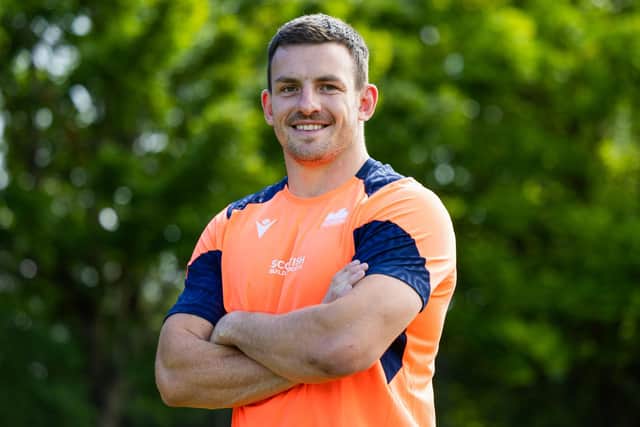 Matt Scott is back at Edinburgh Rugby for a third stint.  (Photo by Ross Parker / SNS Group)