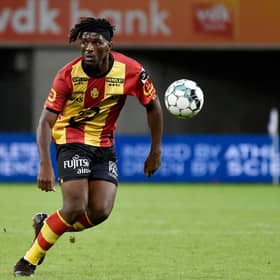 Norwich defender Rocky Bushiri has previously played on loan in his homeland, including with KV Mechelen last season. (Photo by Matteo Cogliati/Soccrates/Getty Images)