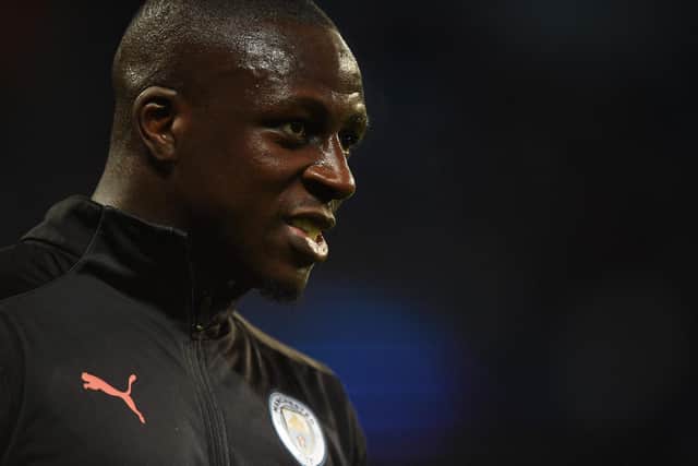 Manchester City footballer Benjamin Mendy will appear in court on Friday charged with rape and sexual assault. (Photo credit: Oli Scarff/ AFP)