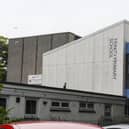 Trinity Primary school has 'crumbling concrete' in its roof. Picture: Lisa Ferguson