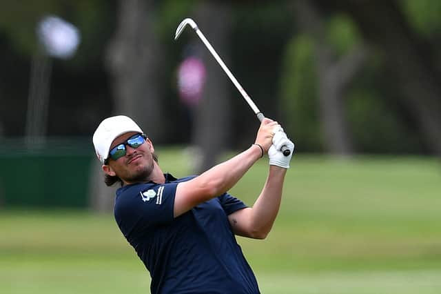 Ewen Ferguson during the third round of the Challenge de Espana at Iberostar Real Club de Golf Novo Sancti Petri in Cadiz. Picture: Octavio Passos/Getty Images.
