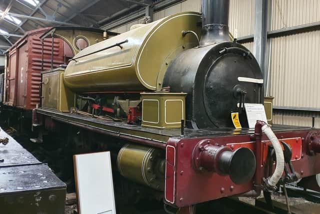 Industrial locomotive Kelton Fell has been chosen to be loaned to Glasgow Central. Picture: Museum of Scottish Railways