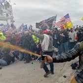 Trump supporters clash with police and security forces