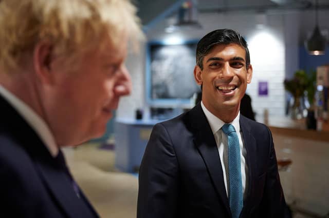 Prime Minister Boris Johnson and Chancellor of the Exchequer Rishi Sunak. Picture: Leon Neal/PA Wire