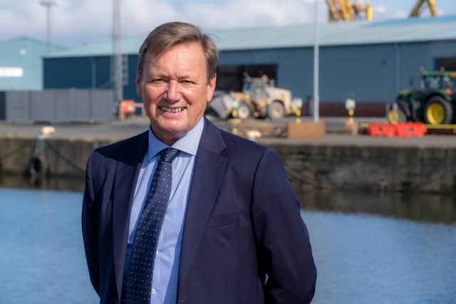 'Our ports have a major role to play in energy transition,' the Forth Ports boss also says. Picture: Peter Devlin.
