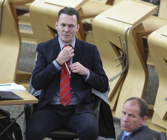 Russell Findlay MSP Conservative has delivered his maiden speech in Holyrood.