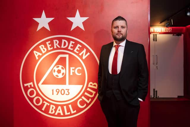Alan Burrows played a key role in the search for Aberdeen's new manager. (Photo by Craig Foy / SNS Group)